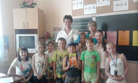Some Kids in Russia, who wish that Doug Macloed was there. Sadly, they got Stalin instead, whose books have not sold nearly as well.